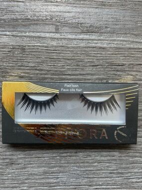 NEW NWB Sephora collection Flair eyelashes Lashes Lash Strip black Eye
